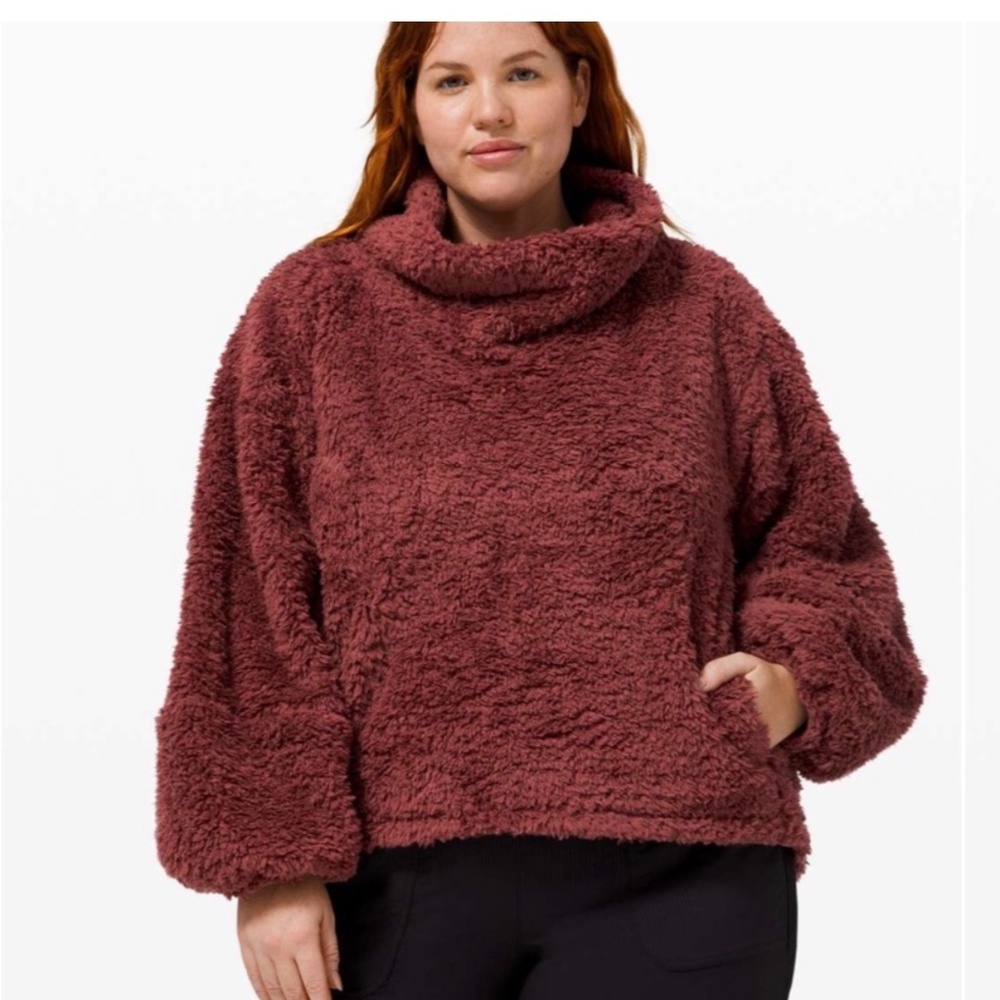 XX SOLD XX Lululemon Warm Restore Sherpa Pullover Size M/L